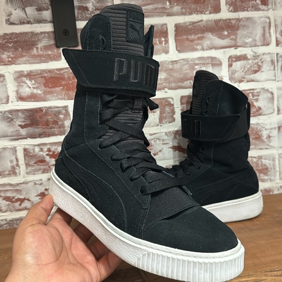 Puma Platform Boot High Sneaker Women's Sz 10